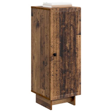 vidaXL - Dressoir - Oud - hout - 33 - x - 34,5 - x - 90 - cm - Bewerkt - hout