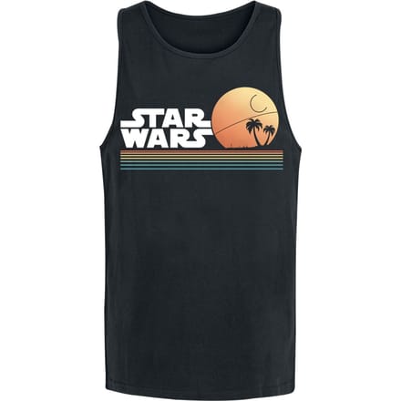 Star Wars - Disney Tanktop - Beachclub - M tot XXL - voor Mannen - zwart