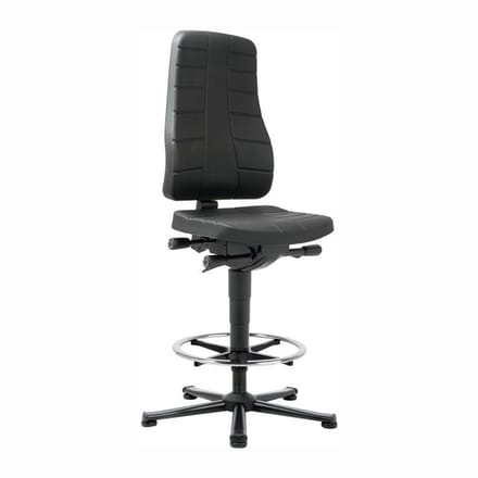 interstuhl industriële draaistoel All-In-One Highline vloerglijde...