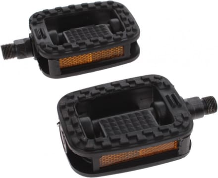 Dunlop Universele fietspedalen met antislip en reflectoren - 1 paar