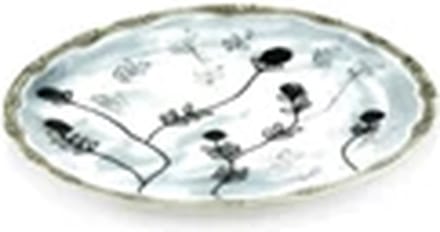 Serax Marni Midnight Flowers Mirtillo Tea plat bord D11.5cm blauw