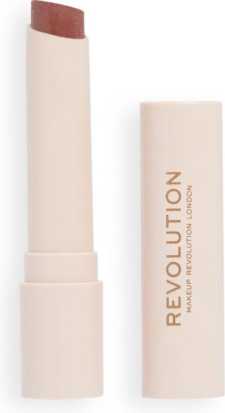 Makeup Revolution Pout Balm - Mocha Shine - Tinted Lip Balm - Lippenbalsem - Bruin - Care