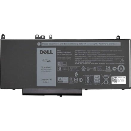 Dell 6MT4T 6MT4T Laptopaccu 7.6 V 8100 mAh Dell