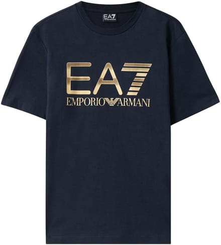 EA7 Logo Series Oversized Logo Crew T-shirt Heren - Maat S