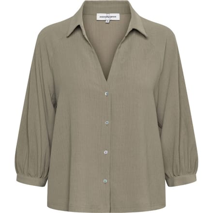 &Co Woman &co women blouse marijke khaki
