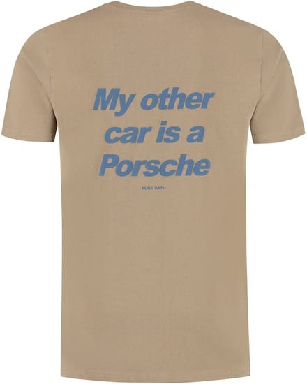 Pure Path My Other Car T-shirt Taupe (25030112 - 53)