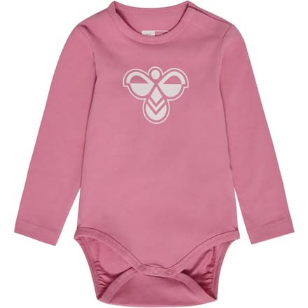 Baby romper met lange mouwen Hummel Logo