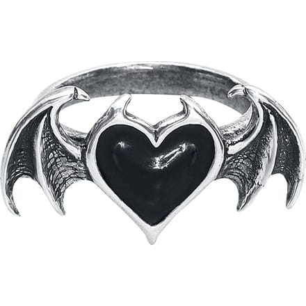 Alchemy Gothic - Gothic Ring - BlackSoul - voor Vrouwen - standaard