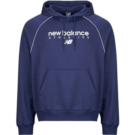 New Balance  Capuchon sweaters LINEAR GRAPHIC FLEECE HOODIE