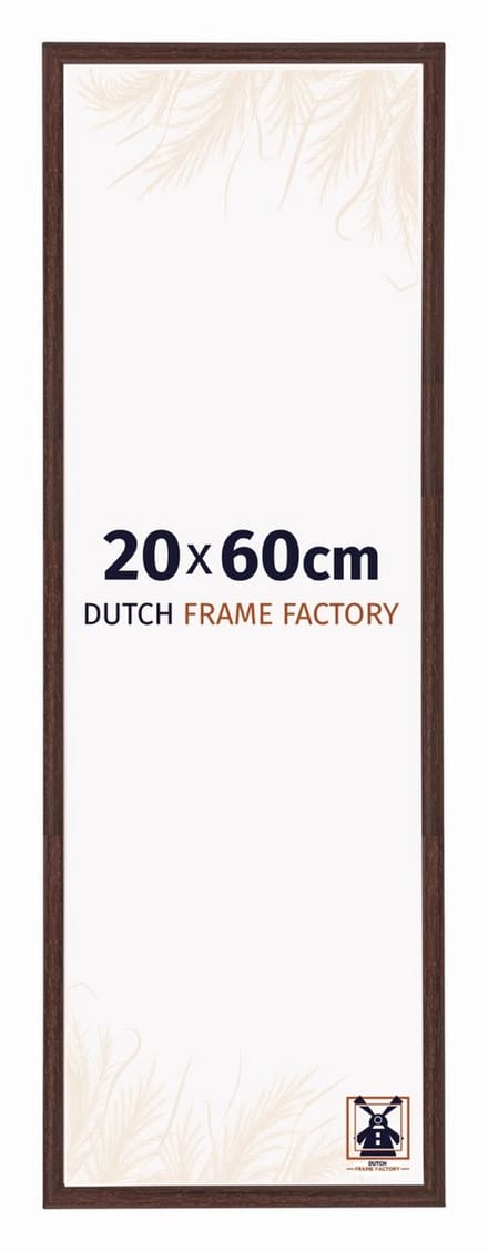 Fotolijst 20x60 cm - Kunststof - Bruin - Angers