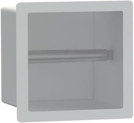 FugaFlow Eccelente Acces Toiletrolhouder - inbouw- 17.3x17.3x8.7cm - Mat wit -