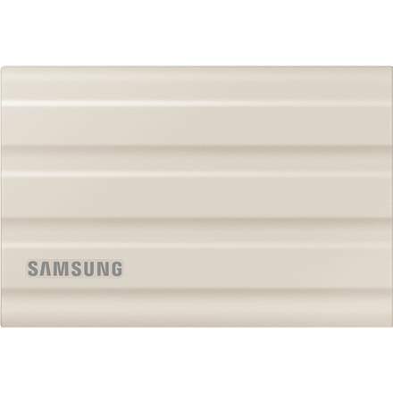 Samsung Portable SSD T7 Shield - 2TB - Beige - External hard drive SSD - USB 3.2 Gen 2