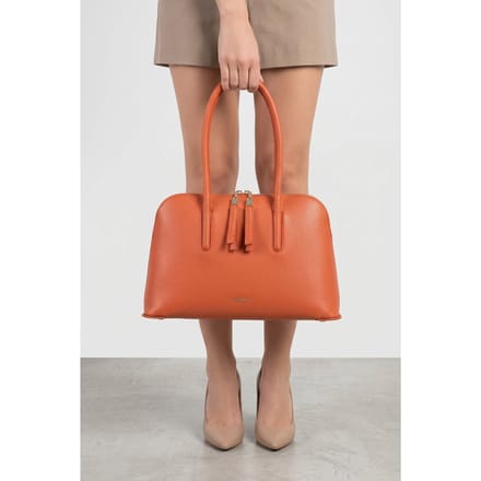 Furla Atmosfera Medium Dome Tan H Größe: OS | Handtaschen Outlet | Damen