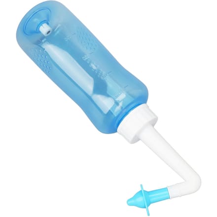 500ml Neusspoelset Neusspoelsysteem met 30 stuks 0,2 oz Neusspoelzout white