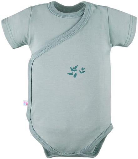 Eevi - Rompertje - Overslagromper - Groen - Maat 62 - 2 t/m 4 maanden
