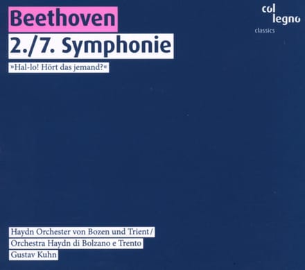 Haydn Orchester Von Bozen Und Trient, Gustav Kuhn - Beethoven: Symphony No.2 & 7 (CD)
