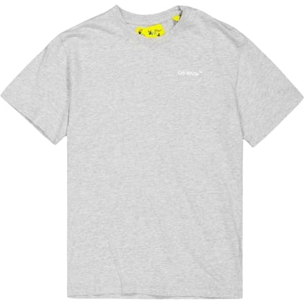 Off White Kinderen/Kinderen Monster Logo T-Shirt (Grijs)