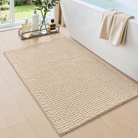 Badmat Anti Slip - Douchemat - Badmatten - 50x80cm - Beige