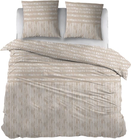 Snoozing Gita Dekbedovertrek - Lits-jumeaux - 240x200/220 cm - Beige