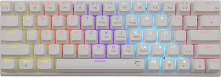White Shark - LEGIONNAIRE-X/US - Gaming Toetsenbord - Wit - RGB