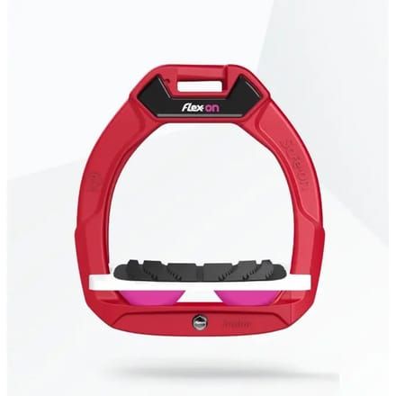 Veiligheidszolen voor paardenrijden Ingebouwde Grip Rood/Wit/Roze kind Flex-On Safe-On