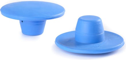Rubbermagazijn - Rubber dop voor traptrede - Blauw (per 100 stuks) - Antislip rubber trapdoppen