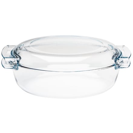 Pyrex - Classic Ovenschaal Ovaal met Deksel 5,8 liter - Transparant