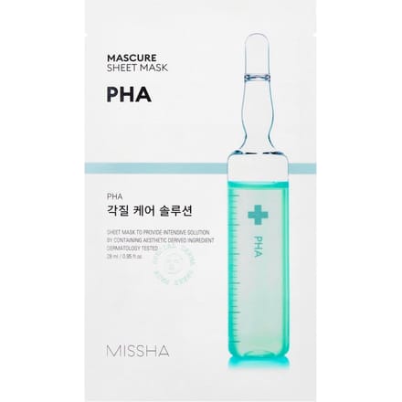 Missha Mascure PHA Rescue Solution Sheet Mask  (Set van 10 stuks)
