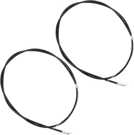 Gaskabel Grasmaaier - Gaspedaal Draad - Grasmaaier Bediening - Versterkte Isolatie - 131 cm - Zwart