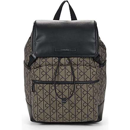 Rugzak Calvin Klein Jeans MIXED EMBLEM AOP FLAP BACKPACK