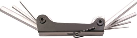 SW-Stahl inbussleutelset in klaphouder, 7-delig, 2-10 mm, 04350SB