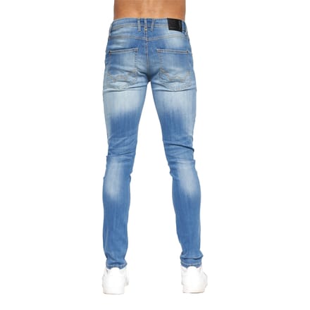Duck and Cover Heren Maylead Slim Jeans (Lichte wasbeurt)
