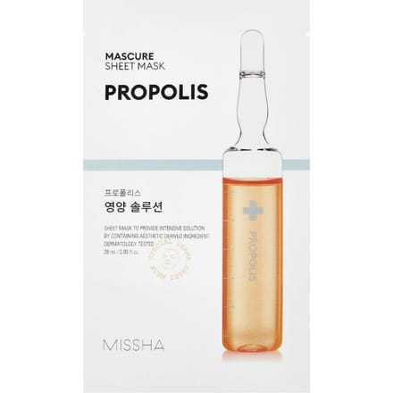 Missha Mascure Nutrition Solution Sheet Mask Propolis 28 ml