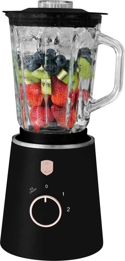 Berlinger Haus blender - met ice crush functie - Zwart Rosé