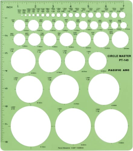 Pijpmontage Template Guide voor Perfecte Cirkelgidsen en Geometrie