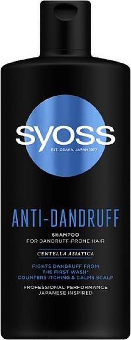 Syoss - Hair Shampoo With Anti-Dandruff - 440 ml