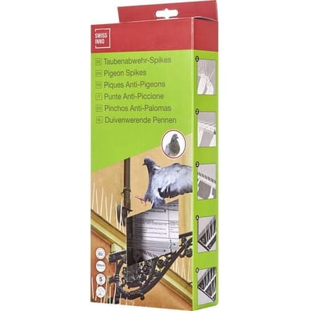 Swissinno Natural Control Birds Away Spikes tegen duiven Functies Afschrikking 100 cm