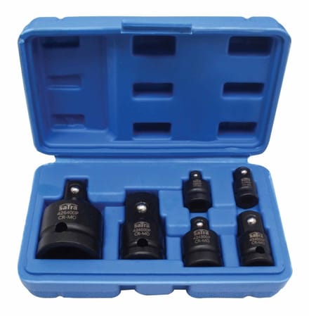 kracht verloopdoppen 6 delig - verloop dop set - dopverloop - adapters - verloopdop - satra