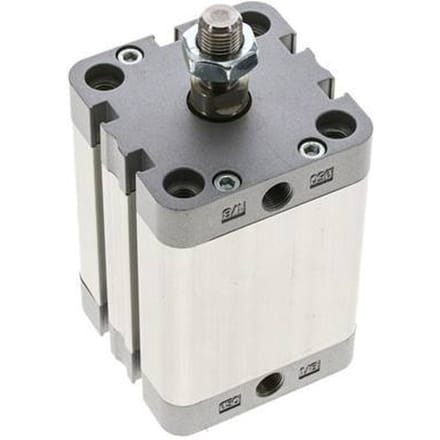 ISO 21287 Compacte Dubbelwerkende Cilinder 50-50mm - Magnetisch - Mannelijke Stang