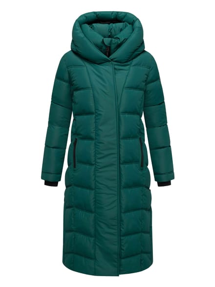 Navahoo dames gewatteerde mantel Engelsfeder XIV – warm, stijlvol & praktisch