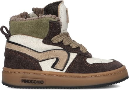 Pinocchio P1803 Sneakers - Jongens - Beige - Maat 25