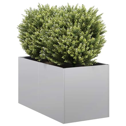 vidaXL - Plantenbak - 40x80x40 - cm - gegalvaniseerd - staal