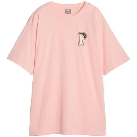 Puma Squad P T-shirt Met Korte Mouwen Roze S Vrouw