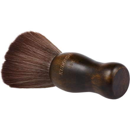 Zachte Nekstofdoek Haarverwijderende Schone Haarborstel Voor Kapper Kapper bruin