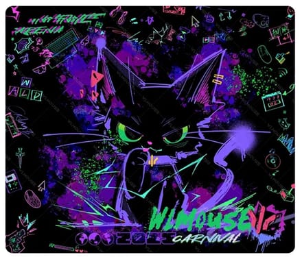 WLMouse Meow2 - Muismat - 490 x 420 x 3mm