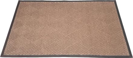 IVOL Schoonloopmat Brush Clean 90x150 cm - Deurmat / Entreemat - Bruin