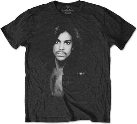 Prince - Leather Jacket Heren T-shirt - 2XL - Zwart