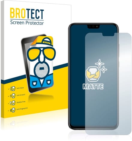 BROTECT - Screenprotector voor Honor View 10 Lite - Folie Beschermfolie matte 2 Stuks