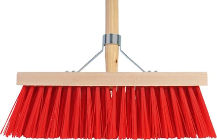 Talen Tools - Bezem - Rood - 41 cm - Steel 160 cm