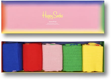 Happy Socks Giftbox 5-Pack Color Smash Socks mt 41-46